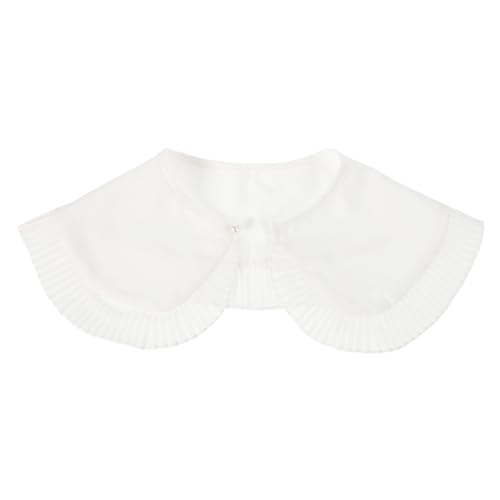 LIGIGWASH Stylischer Abnehmbarer Hemdkragen Für Frauen Polyester Falscher Kragen Für Vielseitige Looks Und Anlässe Als Schal Oder Kragenersatz Für Jedes Outfit von LIGIGWASH