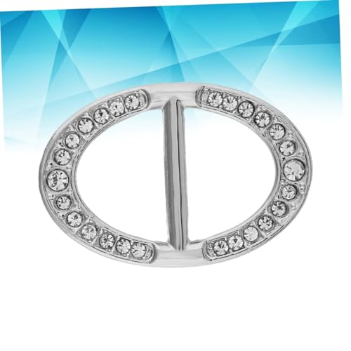LIGIGWASH Silberner Schalring Aus Hochwertiger Legierung Schalschnalle Mit Schickem Aussehen Und Exquisiter Qualität Dekorativer Schmuck Für Schals Und Tücher von LIGIGWASH
