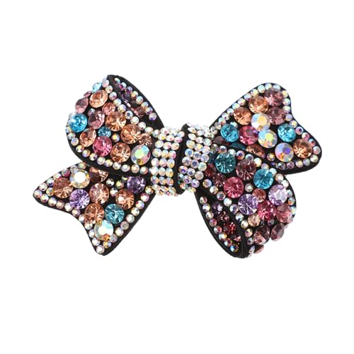 LIGIGWASH Haarspange Strasssteine mit Schleife Haarnadel für Damen Langlebiges Haaraccessoire für Kurzes und Langes Haar Elegantes Haarschmuck für von LIGIGWASH