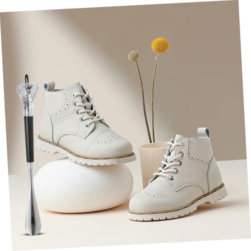 LIGIGWASH Schuhlöffel Aus Metall Mit Langem Griff Für Frauen Schuhheber Und Schuhanziehstab Schuhhelfer Zum Einfachen Anziehen Von Schuhen Reiseschuhlöffel Schuhlöffel Mit Langem Griff von LIGIGWASH