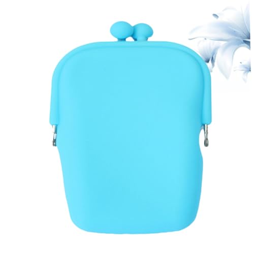 LIGIGWASH Silikon Aufbewahrungstasche Kosmetiktasche Leicht Tragbar für Münzen Handy Schlüssel Kleine Organizer Tasche Zufällige Farben LIGIGWASH Silikon Aufbewahrungstasche Kosmetiktasche Leicht Tragbar für Münzen Handy Schlüssel Kleine Organizer Tasche Zufällige Farben von LIGIGWASH