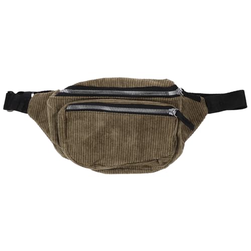 LIGIGWASH Umhängetasche Damen Cord Kleine Schultertasche für Reisen Abnehmbarer Gurt Robuste Bauchtasche für Alltag und Sport LIGIGWASH Umhängetasche Damen Cord Kleine Schultertasche für Reisen Abnehmbarer Gurt Robuste Bauchtasche für Alltag und Sport von LIGIGWASH