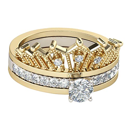 LIGIGWASH Stylischer Finger Ring für Damen Abnehmbarer Kronenring mit Zirkonia Eleganter Schmuck für Partys und Besondere Anlässe Silber LIGIGWASH Stylischer Finger Ring für Damen Abnehmbarer Kronenring mit Zirkonia Eleganter Schmuck für Partys und Besondere Anlässe Silber von LIGIGWASH