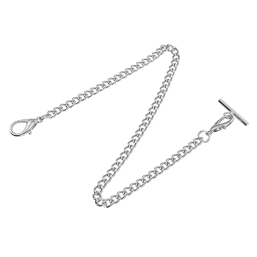 LIGIGWASH Taschenuhr Hängende Kette mit T Verschluss Vintage Dekoration für Kleidung Weste oder Schmuckanhänger Stilvolles Accessoire für Herren Damen LIGIGWASH Taschenuhr Hängende Kette mit T Verschluss Vintage Dekoration für Kleidung Weste oder Schmuckanhänger Stilvolles Accessoire für Herren Damen von LIGIGWASH