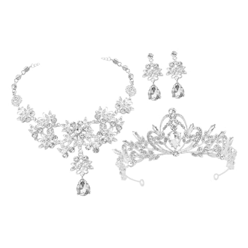 LIGIGWASH Tiara Halskette und Ohrringe für Hochzeiten Geburtstagsfeiern und Besondere Anlässe Elegantes Design für Einen Glamourösen Auftritt LIGIGWASH Tiara Halskette und Ohrringe für Hochzeiten Geburtstagsfeiern und Besondere Anlässe Elegantes Design für Einen Glamourösen Auftritt von LIGIGWASH