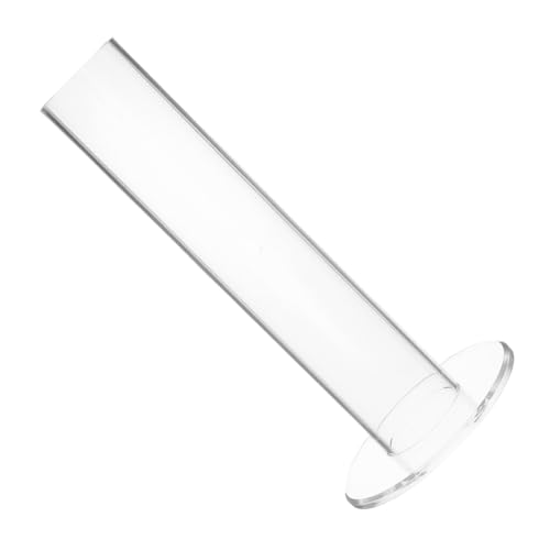 LIGIGWASH Transparenter Scrunchie Halter Stand Langlebiger Haargummi Organizer Turm Platzsparend Vielseitig für Haargummis Armbänder und Schmuck und Formbeständig für Damen und Mädchen von LIGIGWASH