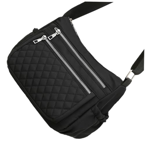 LIGIGWASH Umhängetasche für Damen Große Kapazität Mehrere Fächer Robustes Design für Reisen Einkaufen Verstellbarer Gurt Leicht zu Reinigen von LIGIGWASH