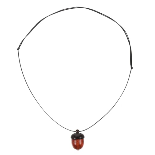 LIGIGWASH Vintage Acorn Anhänger Halskette Sandelholz Offene Langes Unisex Schmuckstück für Männer und Frauen für LIGIGWASH Vintage Acorn Anhänger Halskette Sandelholz Offene Langes Unisex Schmuckstück für Männer und Frauen für von LIGIGWASH