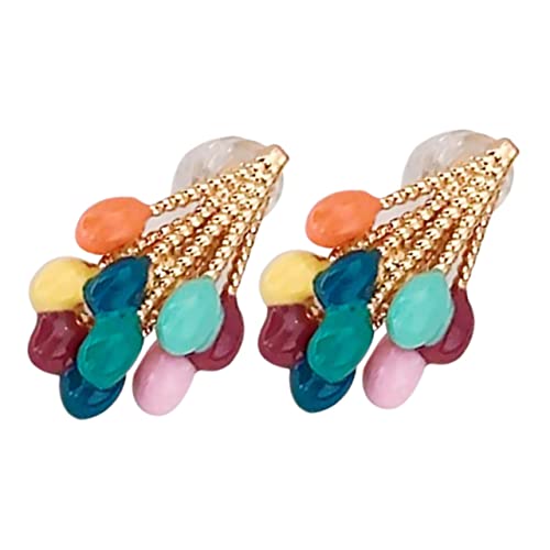 LIGIGWASH Vintage Ballon Ohrringe Damen Tropfenohrringe für Frauen für Alltag und Besondere Anlässe Farbenfrohes Design Langlebig und Leicht zu Tragen Perfektes für Familie und Freunde von LIGIGWASH