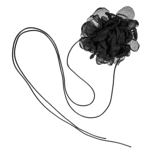 LIGIGWASH Vintage Flower Choker Halskette mit Pfingstrosen Design Leichtes Elegantes Accessoire für Party Hochzeit und Alltag Vielseitig als und Taillenkette Geeignet von LIGIGWASH