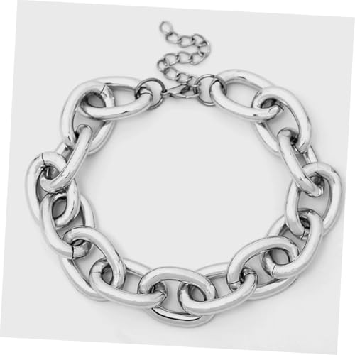 LIGIGWASH Vintage Punk Metall Halskette Kurz Choker Gliederkette Chunky Disc Design für Damen und Mädchen LIGIGWASH Vintage Punk Metall Halskette Kurz Choker Gliederkette Chunky Disc Design für Damen und Mädchen von LIGIGWASH