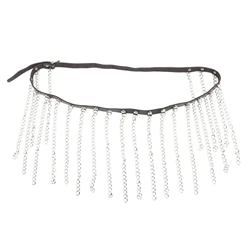 LIGIGWASH Vintage Punk Taillenkette mit Fransen Stilvolle Hüftkette für Damen für Jeans Röcke und Outfits von LIGIGWASH