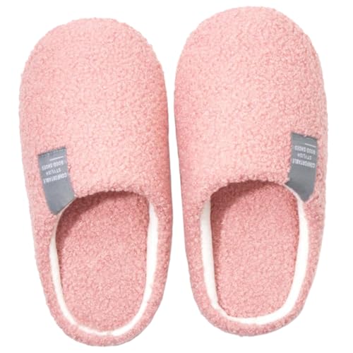 LIGIGWASH Weiche Damen Hausschuhe Winter Plüsch Warm Gefüttert Rutschfest Weiche Sohle Für Zuhause Schlafzimmer LIGIGWASH Weiche Damen Hausschuhe Winter Plüsch Warm Gefüttert Rutschfest Weiche Sohle Für Zuhause Schlafzimmer von LIGIGWASH