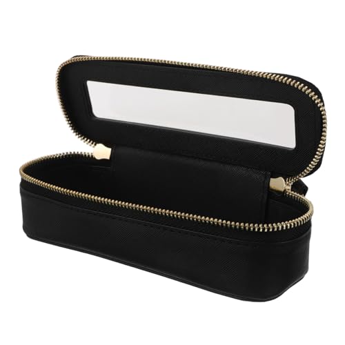 LIGIGWASH wasserdichte Reise Kosmetiktasche PU mit Großem Fassungsvermögen Transparenter Make Up Pinsel Organizer Tragbarer Kulturbeutel für Damen für Hautpflege und Lange Reisen von LIGIGWASH