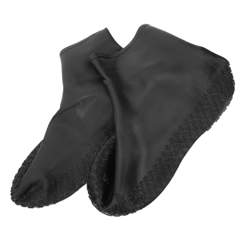 LIGIGWASH wasserdichte rutschfeste Überschuhe aus Robustem Regenfeste Schuhüberzieher für Damen und Herren Praktische Outdoor Schutzschuhe für Nasse Tage Einfach Anzuziehen Langlebig von LIGIGWASH