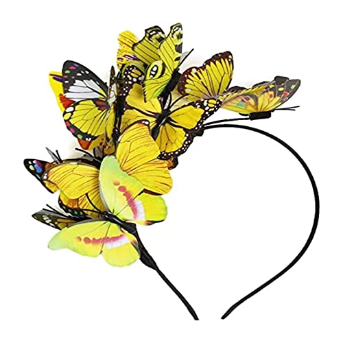 3D-Schmetterlings-Haarbänder, Stirnband, Party-Kopfschmuck, Garten, Geburtstag, Party, Haarschmuck, Haarschmuck von LIGSLN