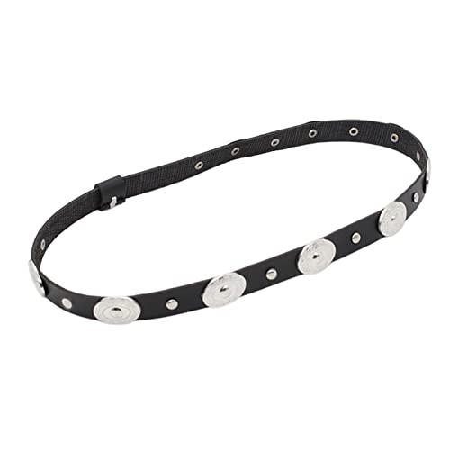 Lederhutband PU Western Hutband für Cowboyhut Hutbandersatz Cowboykappengurt Verstellbare Cowgirl Strohschnalle Hutband Schmuck Dekorativ von LIGSLN