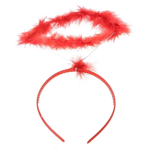 Feder-Stirnband, Engelsfeder-Haarband, Slip, Weihnachten, Kopfschmuck, Cosplay, Haarschmuck von LIGSLN