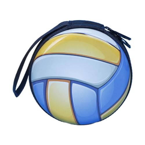 Geldbörse Münztasche Bargeld Kleingeld Geldbörse Ball Typ Münzbörse Headset Tasche für Teenager Mädchen Jungen Reißverschluss Multifunktionaler Organizer, Form 1, Mass Beauty von LIGSLN