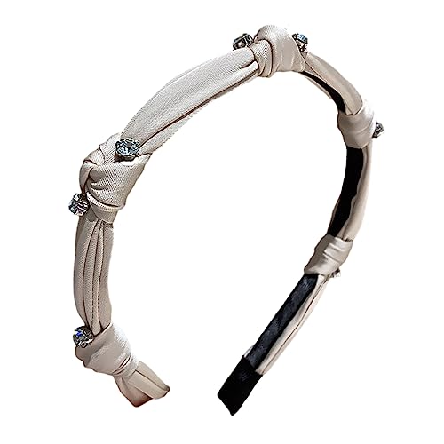 Knoten Design Stoff Stirnband Für Damen Zarte Stirnbänder Rutschfeste Stirnbänder Süße Mädchen Yoga Zubehör Haarband Für Frauen Haarband Für Mädchen von LIGSLN