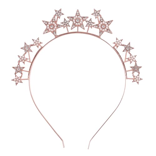 Kristall-Stirnband, Haarreif für Braut, Hochzeit, Braut-Kopfschmuck, Haarstyling, Haarschmuck von LIGSLN