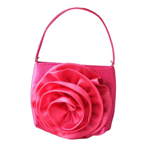 LIGSLN Luxuriöse Handtasche mit Blumenmotiv für Abschlussball und besondere Anlässe, mit abnehmbarem Schultergurt, bestickte Abendtasche, a, One Size von LIGSLN