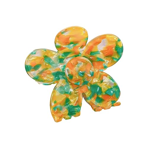 Schöne Haarklammer für Mädchen, Haarspangen zum Fotografieren, zartes, buntes Blumenform-Design von LIGSLN