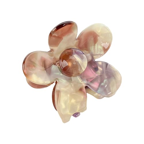 Schöne Haarklammer für Mädchen, Haarspangen zum Fotografieren, zartes, buntes Blumenform-Design von LIGSLN