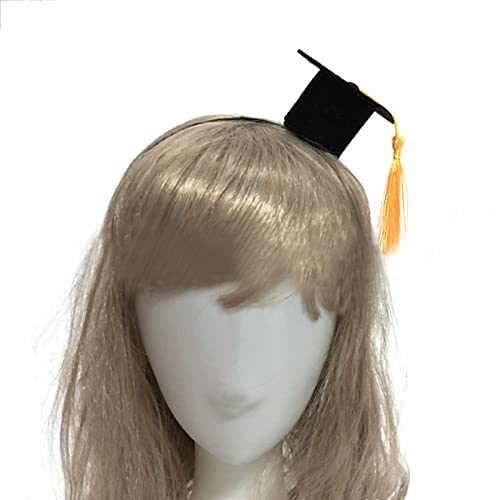 Stereo-Doktorhut, Stirnband, schöne Haarreife, Frühlingsaufführungen, Kopfschmuck, Geschenk für Studenten, Teenager, Abschlussfeier, Hut, Stirnbänder für Studenten von LIGSLN