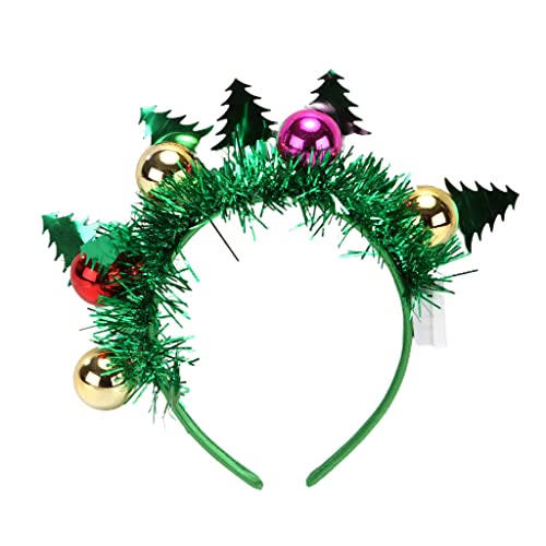 Weihnachts-Stirnbänder, beleuchtete Haarbänder, Kopfbedeckung, Ornamente, Party-Kopfschmuck, Haarreifen, Dekorationen von LIGSLN