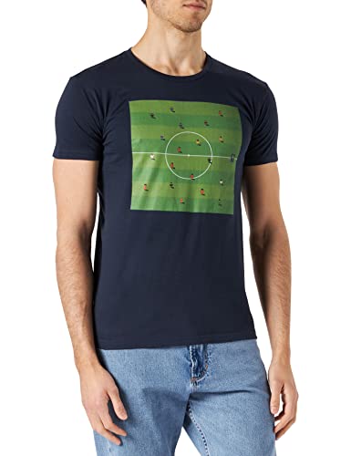 LIGUE 1 UBER EATS Herren Meligf1ts007 T-Shirt, Marineblau, L von LIGUE 1 UBER EATS