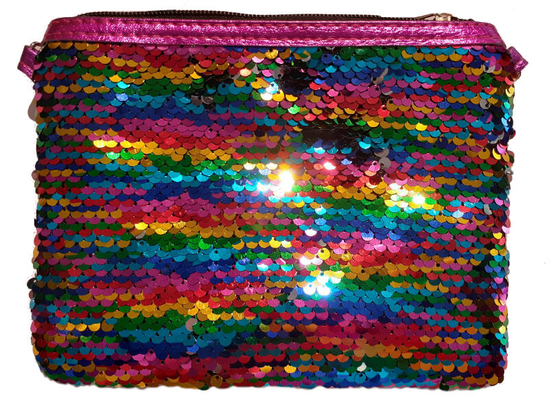 LIKE it a LOT - Like it a Lot Sequin Paillettentasche klein bunt von LIKE it a LOT