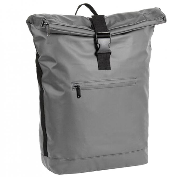 LIKE it a LOT - Like it a lot Carbon Rucksack und Fahrradtasche aus Planenmaterial 30x12x43 cm antra Grau von LIKE it a LOT