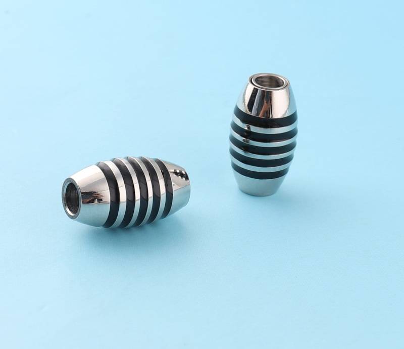 4mm Magnetverschlüsse Schwarz Magnetknöpfe Armband Verschluss Edelstahlrohr Magnetverschluss Für Armbandherstellung Diy Großhandel von LIKEBAGS