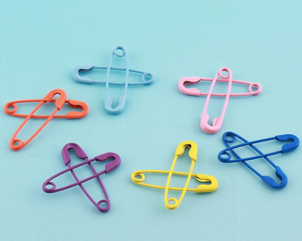 Bunte Sicherheitsnadeln 500Pcs 18 4mm Mini Brosche Sicherheit Pins Vergoldete Stifte Hängen Tags Nähen Versorgung von LIKEBAGS