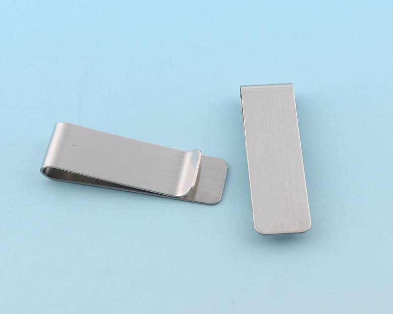 Frühling Geldscheinklammern 2 Stück 55 20mm Silber Brieftaschen Clips Diy Clip Geldbörse Zubehör Für Wallet Leather Handwerk Werkzeuge Cash Inhaber von LIKEBAGS