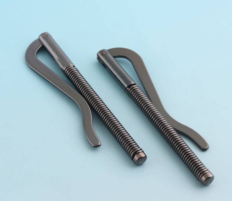 Frühlings Geld-Klips 5 Stück 75mm Mappen-Clips Diy Clip-Mappe Cash-Klemmhalter Für Clips Wallet Leder Handwerk Werkzeuge Geldbörse Hardware von LIKEBAGS