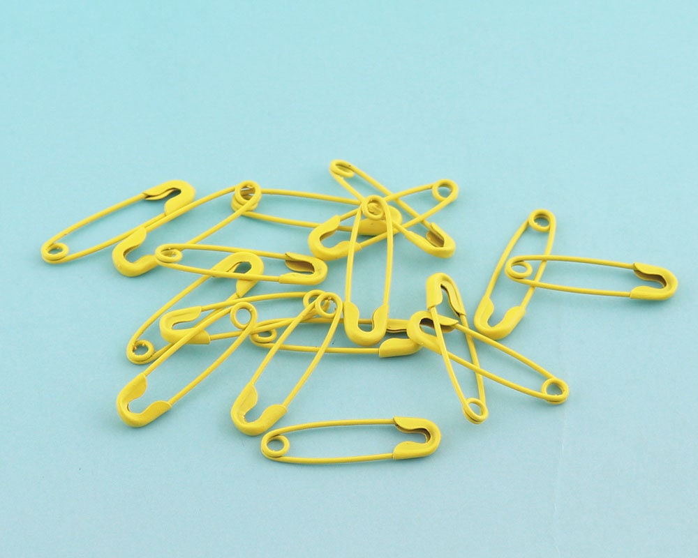 Gelbe Sicherheitsnadeln 100-300Pcs 18 4mm Mini Brosche Vergoldete Stifte Hängen Tags Nähen Versorgung von LIKEBAGS