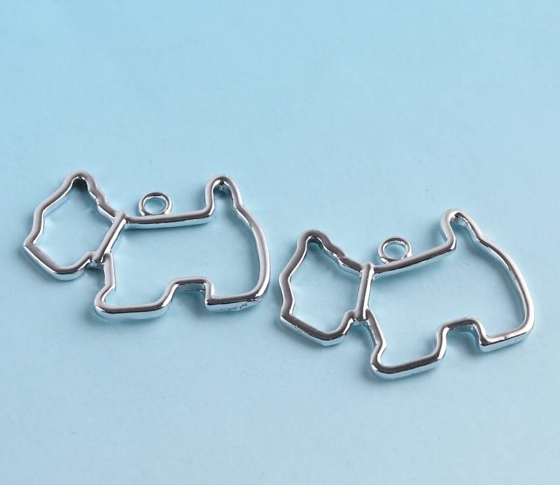 Gog Charms Oder Anhänger 15Pcs 32mm Süße Charme Silber Leder Zip Puller Geldbörse Machen Hardware von LIKEBAGS