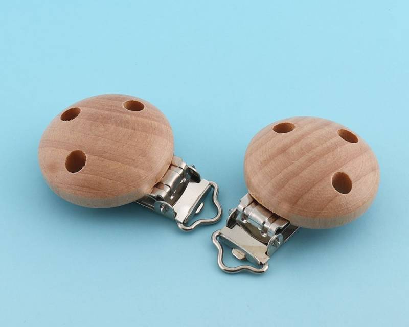 Lächeln Hosenträger Clips 6Pcs 50 32mm Metall/Holz Kam Dummy Schnuller Slide Adjusters Versorgung von LIKEBAGS