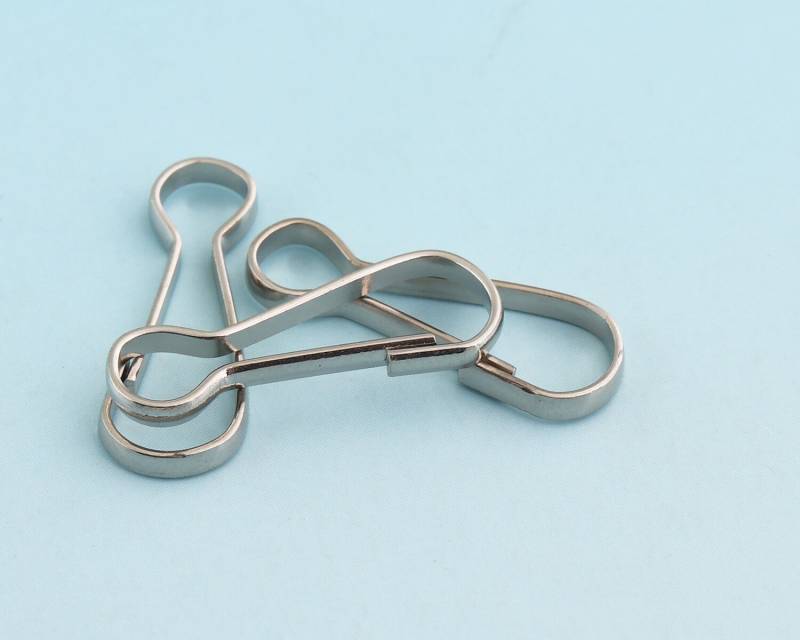 Lanyard Haken Clips 30Pcs 1"(25mm Silber Ton Verschluss Für Id-Karte Schlüsselanhänger Maske von LIKEBAGS