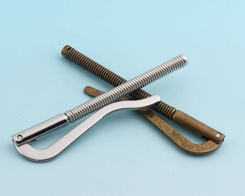 Leder Geld Clips 10Pcs 80 15mm Silber Brieftasche Frühling Diy Clip Zubehör Für Handwerk Werkzeuge Geldbörse Hardware von LIKEBAGS