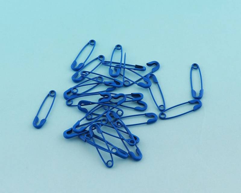 Royal Blue Sicherheitsnadeln 100-300Pcs 18 4mm Mini Brosche Sicherheit Pins Schal Vergoldet Hängen Tags Nähen Versorgung von LIKEBAGS