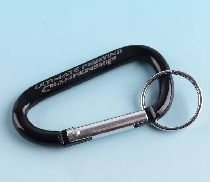 Schwarz Karabiner Mit Schlüsselanhänger 4stk. 68mm Große Firm Aluminium von LIKEBAGS