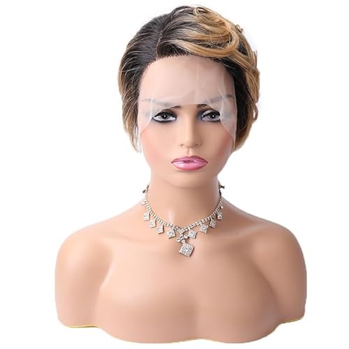 Kurze Pixie-Schnitt-Perücke Spitzenfront Echthaar, 4 Zoll kurze lockige Pixie-Perücke, Spitzenperücke, Pixie-Schnitt, leimlose Perücke, for Frauen tägliche Verwendung auf Partys Cosplay. Kurze Pixie-Schnitt-Perücke Spitzenfront Echthaar, 4 Zoll kurze lockige Pixie-Perücke, Spitzenperücke, Pixie-Schnitt, leimlose Perücke, for Frauen tägliche Verwendung auf Partys Cosplay. von LIKUHLI