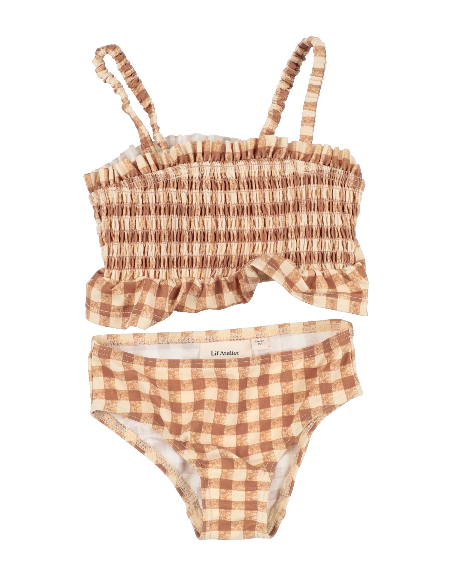 LIL' ATELIER Bikini Kinder Braun von LIL' ATELIER