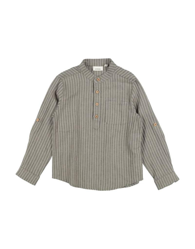 LIL' ATELIER Hemd Kinder Militärgrün von LIL' ATELIER