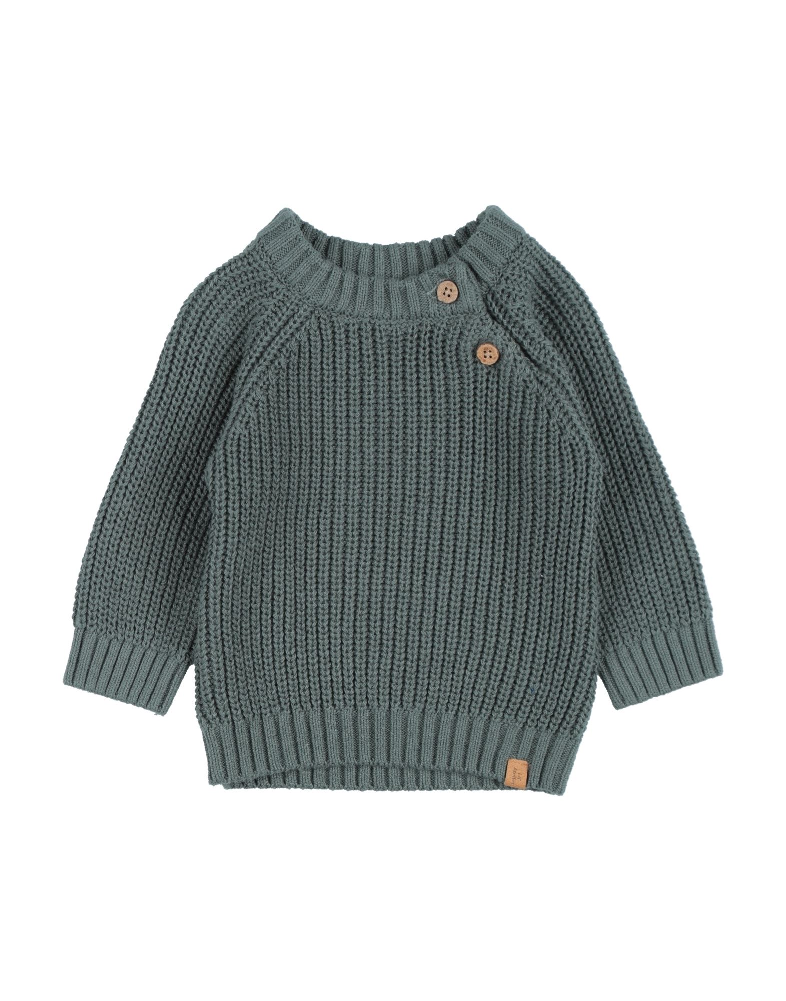 LIL' ATELIER Pullover Kinder Militärgrün von LIL' ATELIER