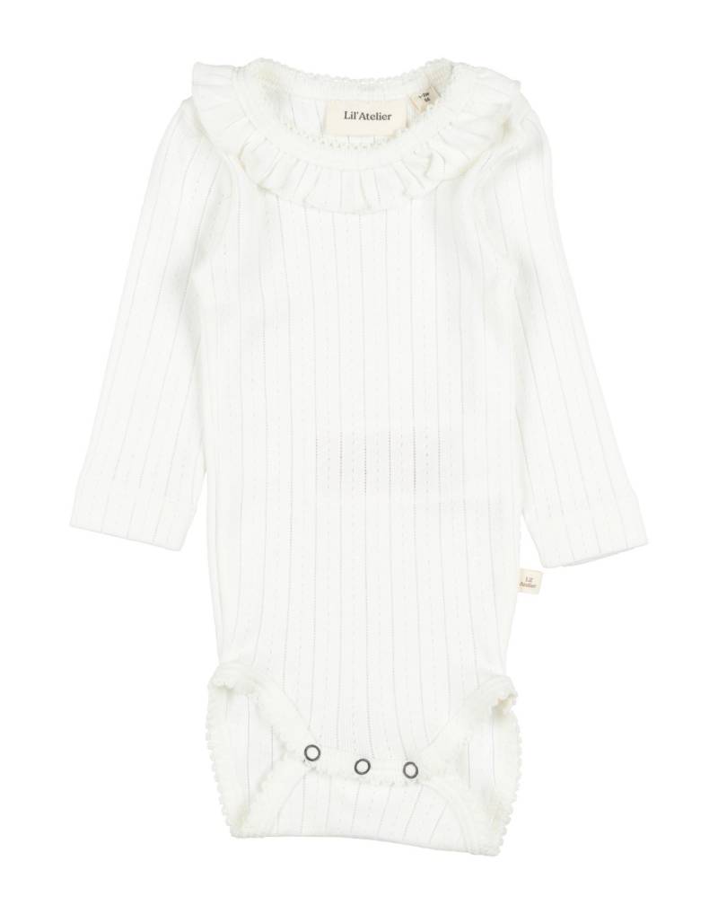LIL' ATELIER Strampelanzug Kinder Weiß von LIL' ATELIER