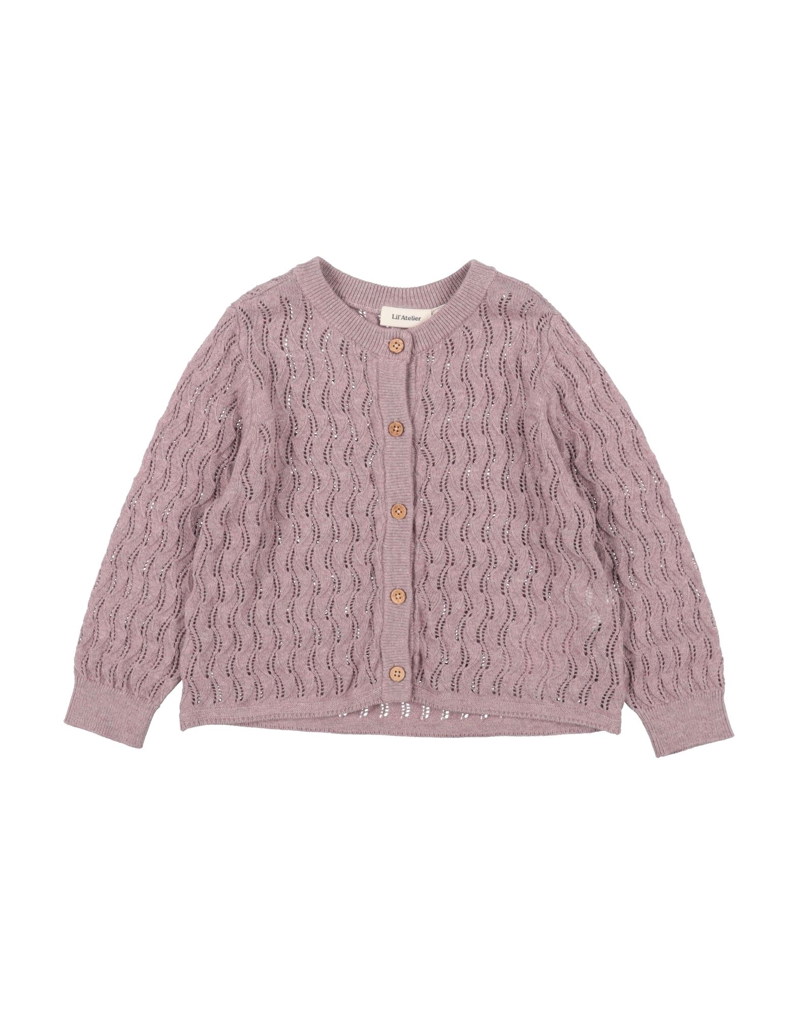 LIL' ATELIER Strickjacke Kinder Altrosa von LIL' ATELIER